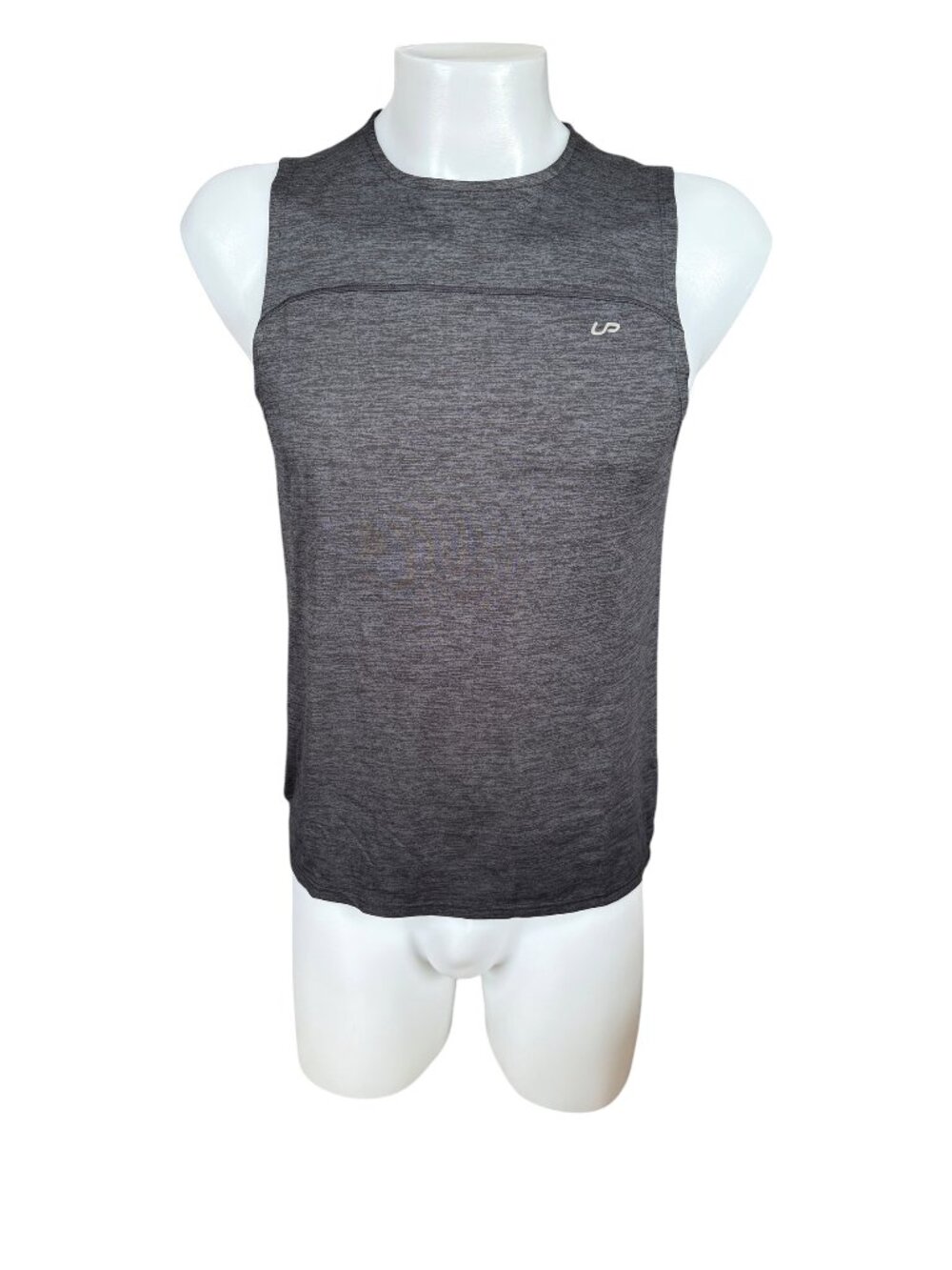 Unipro men's/unisex black sleeveless pullover stretchy tank top size S 34-36